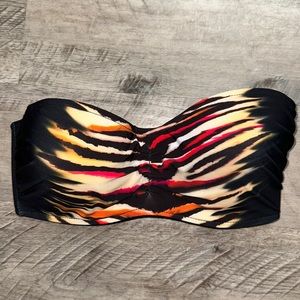 Fierce Venus Strapless Bikini Top- D Cup
